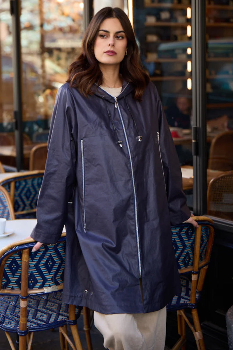 Pret Pour Partir - Mina Hooded Parka - OCEAN