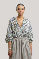 Raquel Allegra - Dee Blouse - BLUELEO