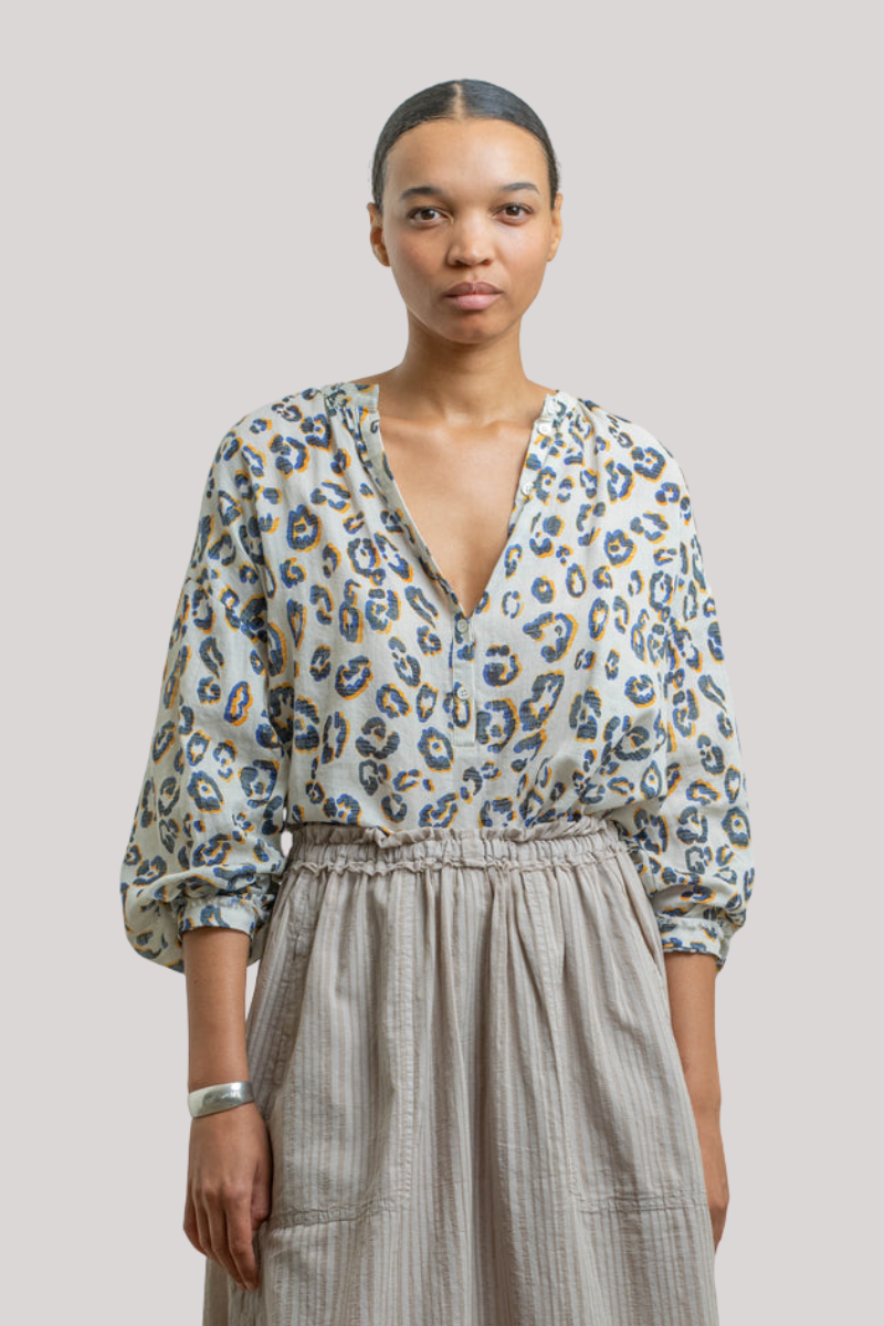 Raquel Allegra - Dee Blouse - BLUELEO