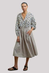 Raquel Allegra - Dee Blouse - BLUELEO