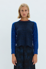 Raquel Allegra - Lilith Sweater - INDIGO