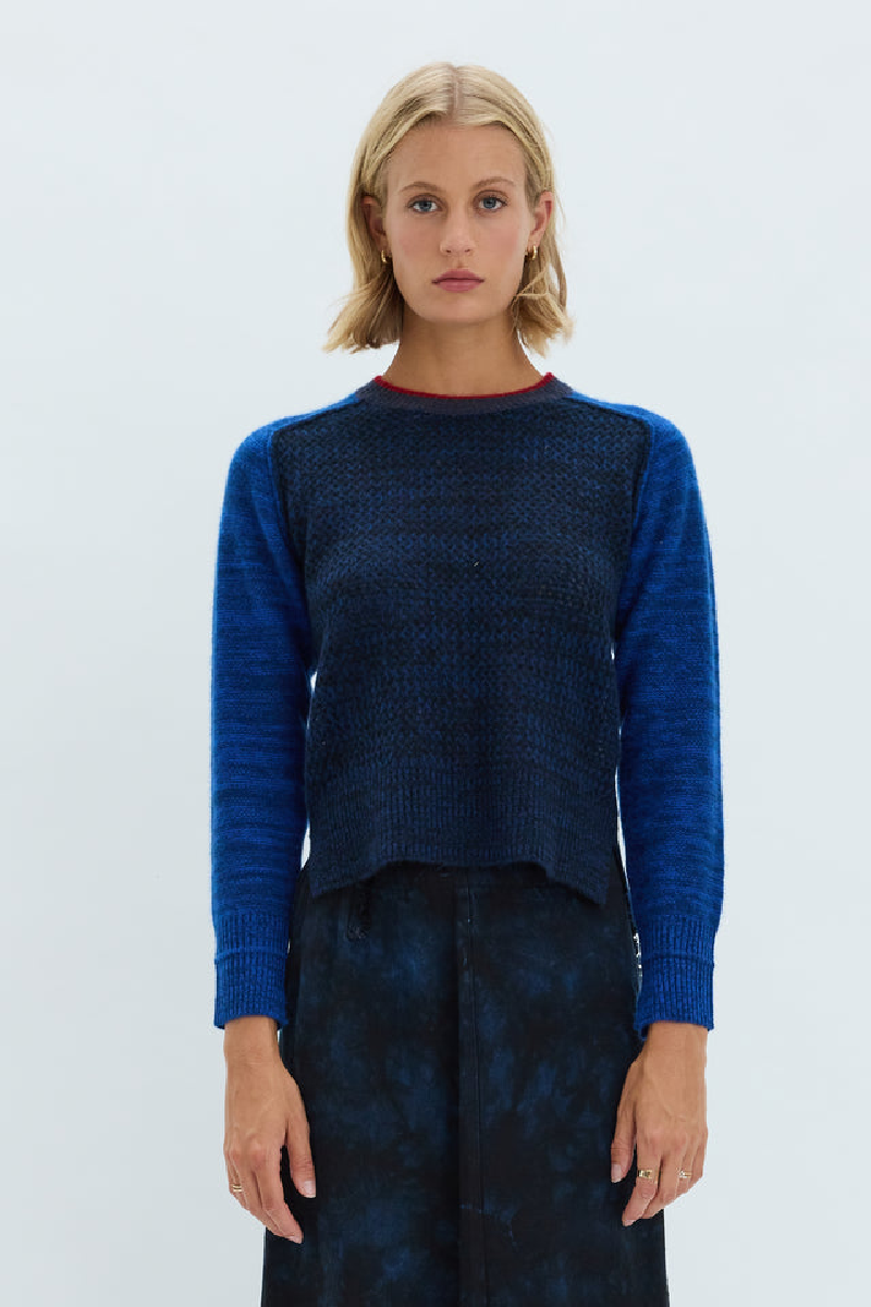 Raquel Allegra - Lilith Sweater - INDIGO