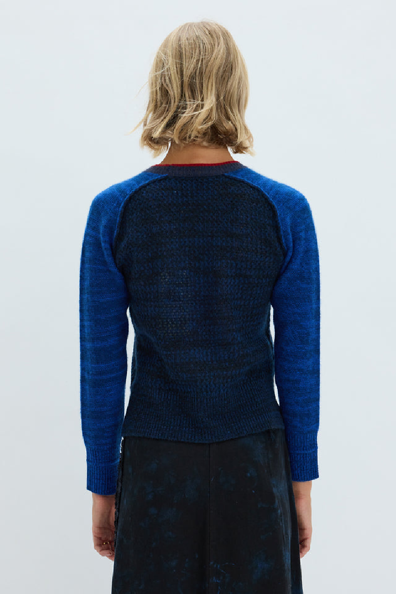 Raquel Allegra - Lilith Sweater - INDIGO