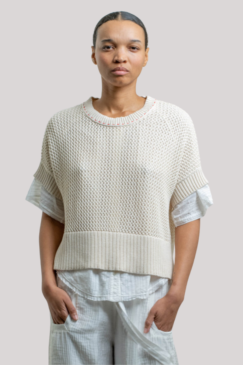 Raquel Allegra - Miro Pullover - WHTMARLD