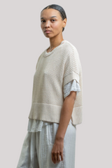 Raquel Allegra - Miro Pullover - WHTMARLD
