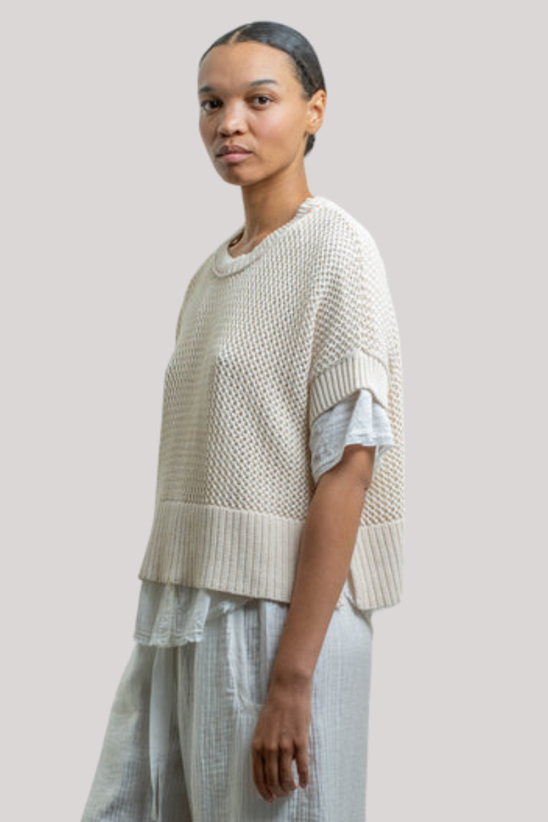 Raquel Allegra - Miro Pullover - WHTMARLD