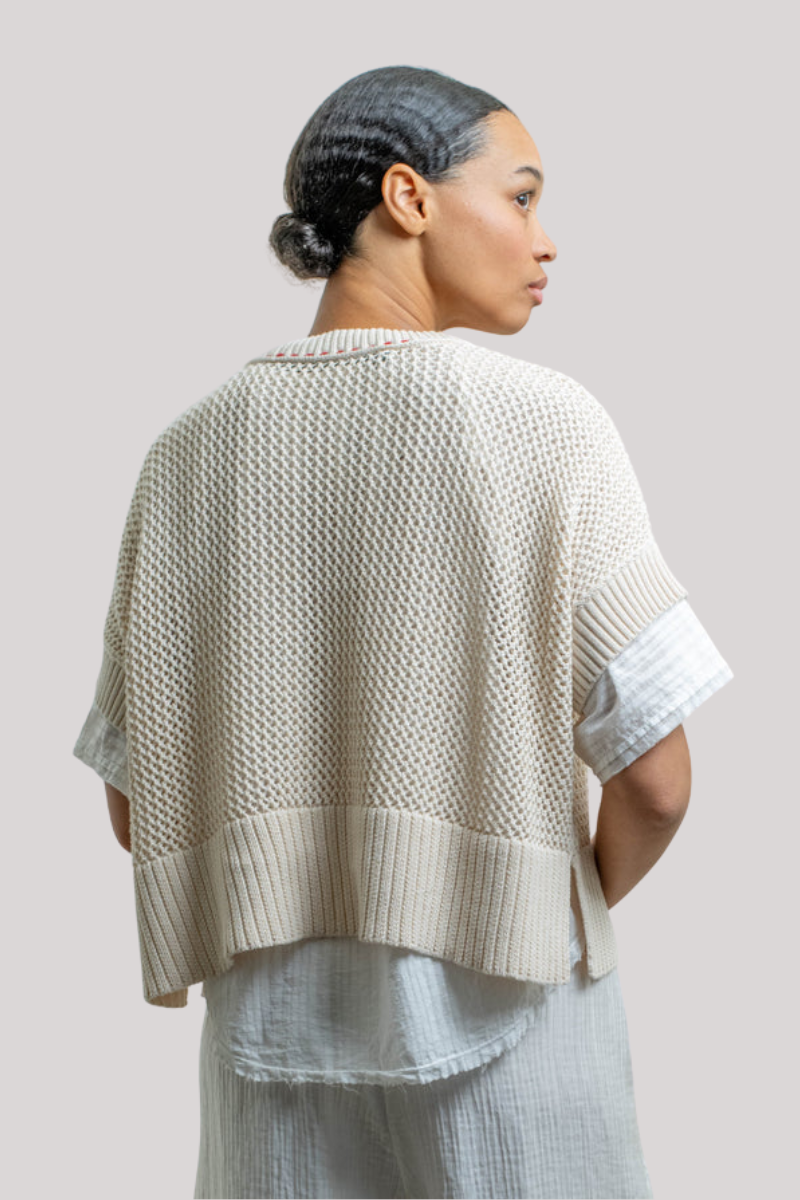 Raquel Allegra - Miro Pullover - WHTMARLD