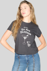 Re/Done - 50S Boxy Tee Dnd - WASHBLK