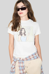 Re/Done - Classic Tee 5 O'clock - VINTWHTE