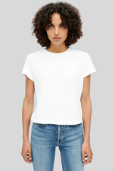 Re/Done - Hanes 1950s Boxy Tee - OPTICWHT