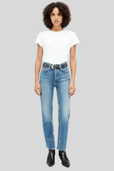 Re/Done - Hanes 1950s Boxy Tee - OPTICWHT