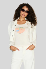 Re/Done - The Californian Jacket - CREMA