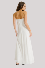 Sablyn - Arden Strapless Maxi Dress - WHITE