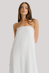 Sablyn - Arden Strapless Maxi Dress - WHITE