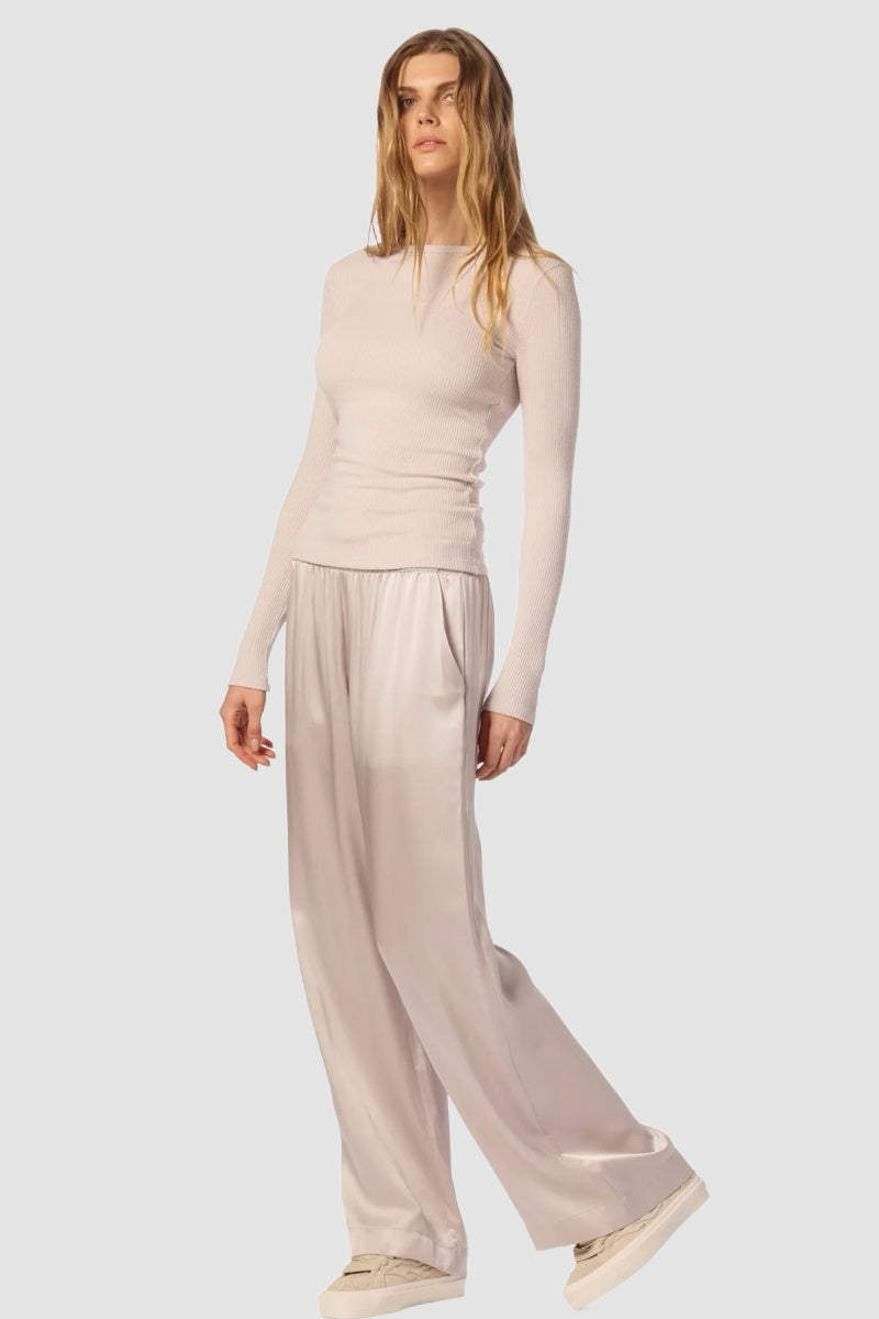 Sablyn - Brynn Wide-Leg Silk Pant - HIMALAYA