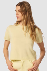 Sablyn - Charleston Relaxed Crew Neck Tee - PALECITR