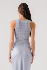 Sablyn - Cordelia Scooped Neck Tank - WHISPER