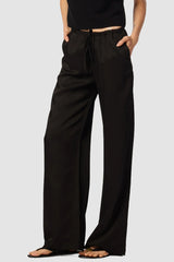 Sablyn - Gemma Pull On Straight Leg Pant - BLACK