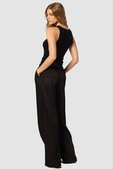 Sablyn - Gemma Pull On Straight Leg Pant - BLACK