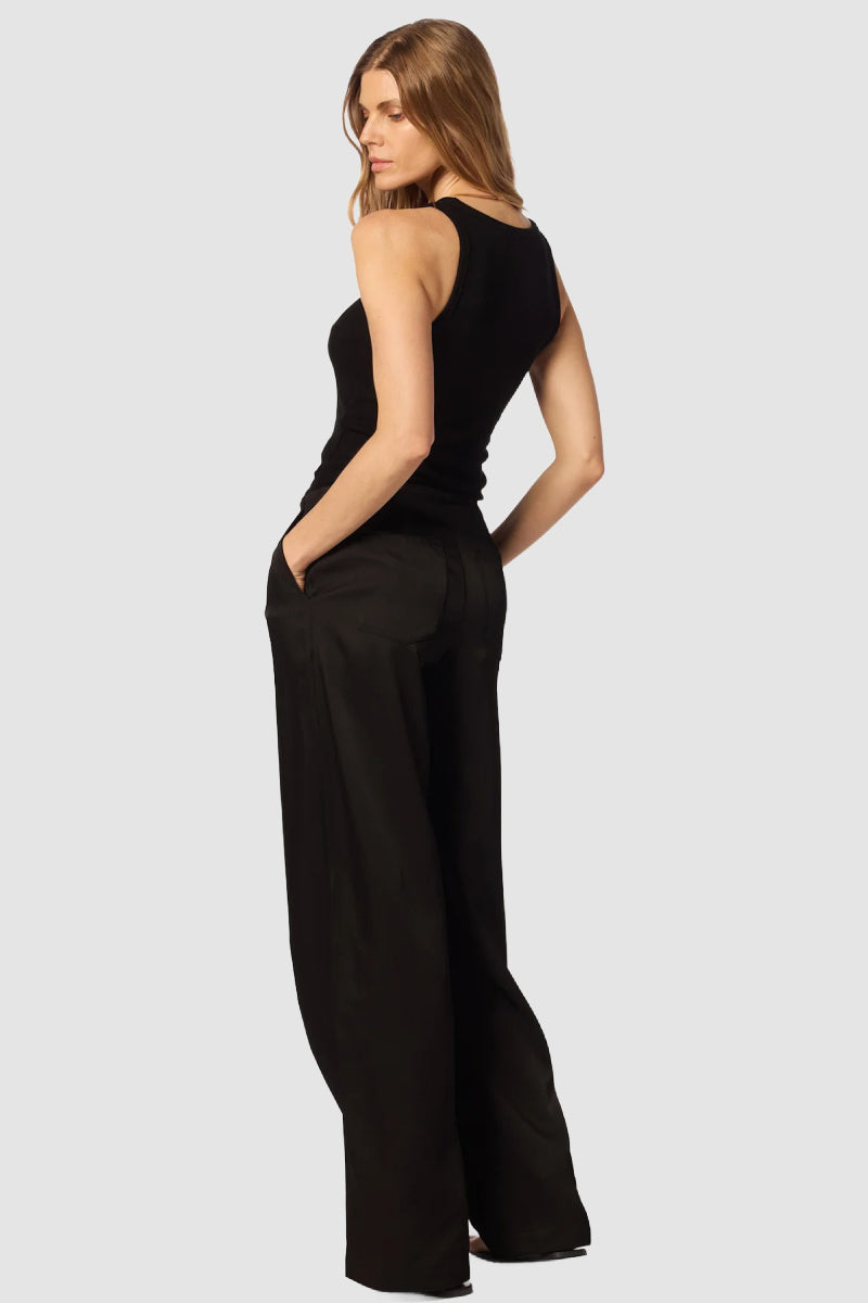 Sablyn - Gemma Pull On Straight Leg Pant - BLACK