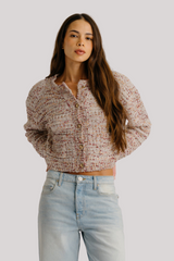Sablyn - Helena Cropped Double Pocket Cardigan - MULTI