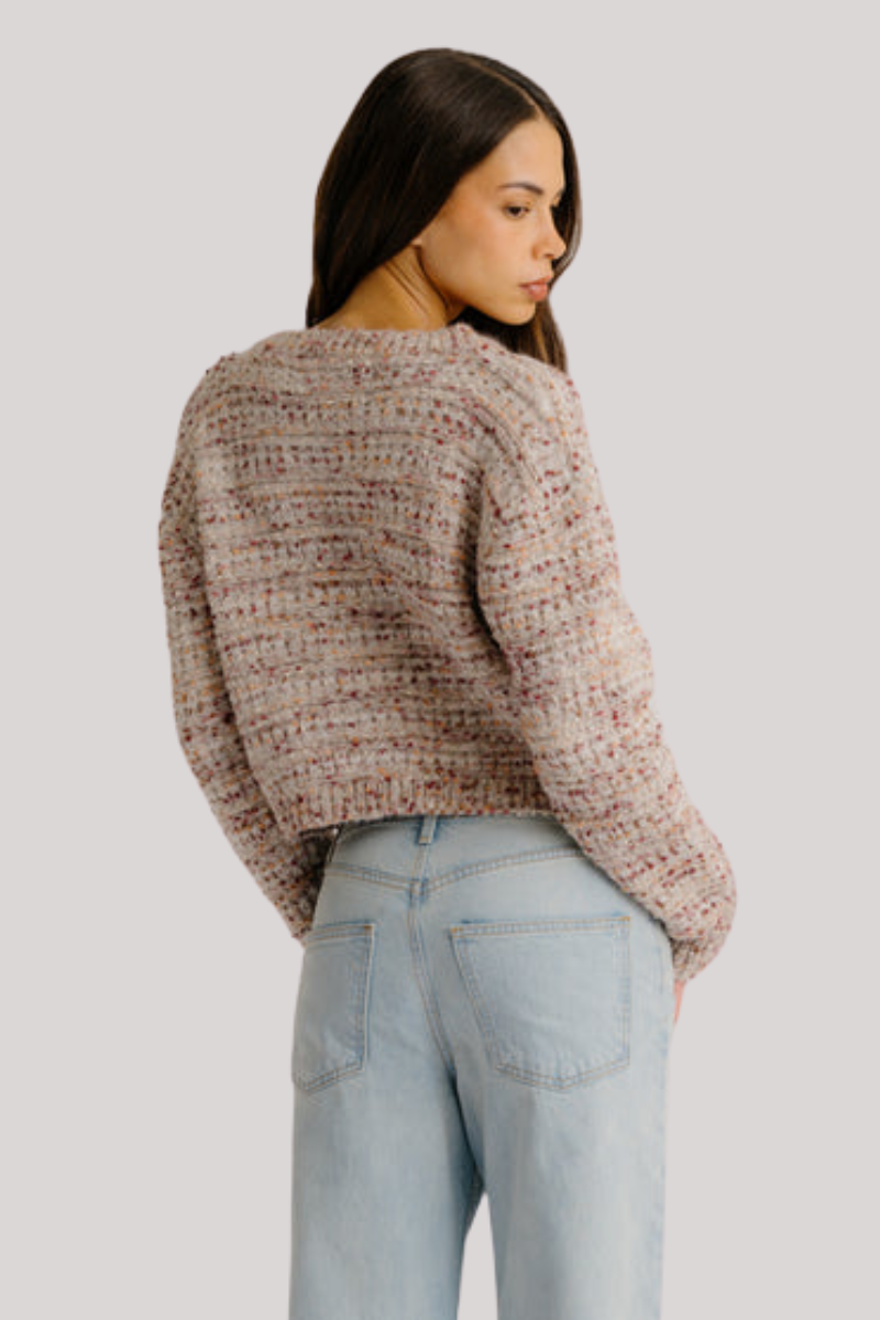 Sablyn - Helena Cropped Double Pocket Cardigan - MULTI