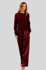 Sablyn - Jayne Layering Crewneck - CABERNET