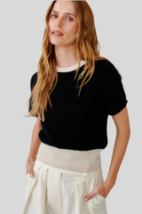 Sablyn - Jones Colorblock Cashmere Saddle Raglan - BLACKGAR