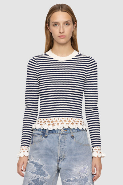 トップス SEA / STRIPED TEE SALE] SEA STRIPED TEE