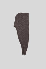 Sea Ny - Allen Cable Scarf Hat - CHARCOAL