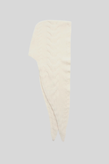 Sea Ny - Allen Cable Scarf Hat - CREAM