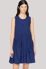 Sea Ny - Camden Poplin Tank Mini Tunic  - BLUBERRY