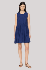 Sea Ny - Camden Poplin Tank Mini Tunic  - BLUBERRY