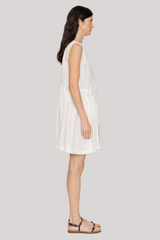 Sea Ny - Camden Poplin Tank Mini Tunic  - WHITE