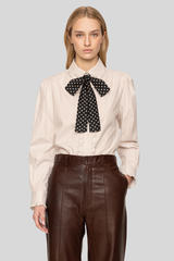Sea Ny - Declan Button Down Top - WHITE