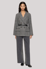 Sea Ny - Eleni Denim Combo Pants - GREY