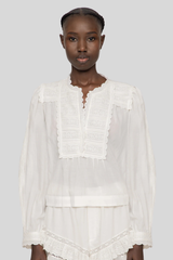 Sea Ny - Eliza Solid Top - WHITE