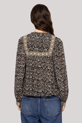 Sea Ny - Emmeline Print Blouse - MULTI