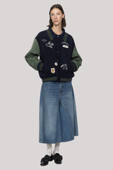Sea Ny - Hester Solid Bomber Jacket - MULTI