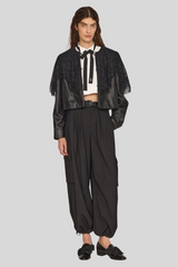 Sea Ny - Jemima Wool Pant - BLACK