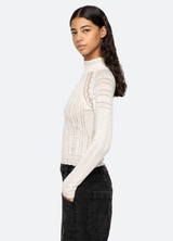 Sea Ny - Paxton Knit Top - CREAM