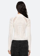 Sea Ny - Paxton Knit Top - CREAM