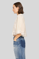 Sea Ny - Pippa Solid Top - CREAM