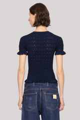 Sea Ny - Ruby Knit Tee - NAVY