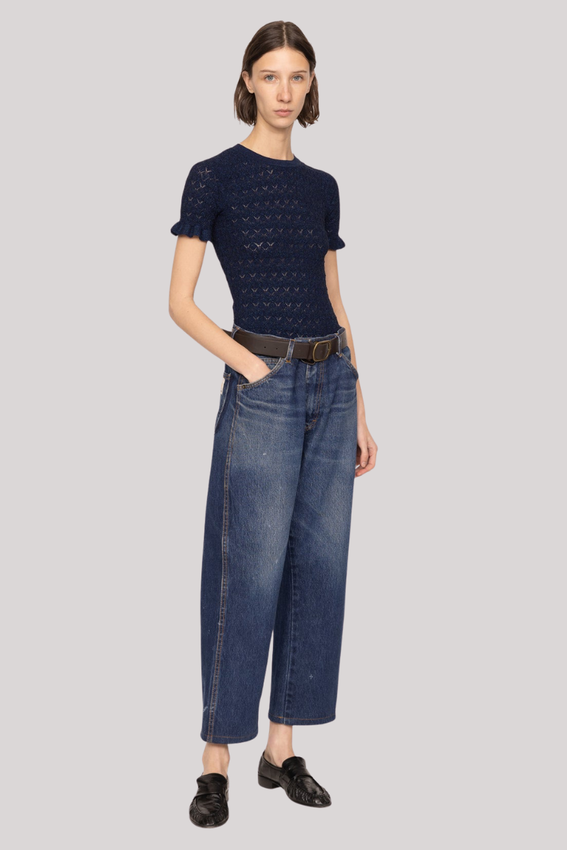 Sea Ny - Ruby Knit Tee - NAVY