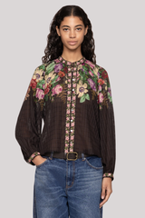 Sea Ny - Viktoria Print Blouse - MULTI