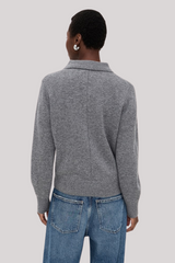 Sold Out. Nyc - The Cashmere Polo - HEATGREY