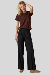 Sold Out. Nyc - The Iconically Soft Perfect Tee - CHOCOLAT