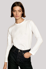 Sold Out. Nyc - The Long Sleeve Perfect Tee  - WHITE