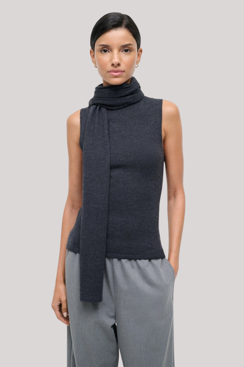 Staud - Canal Top  - CHARCOAL